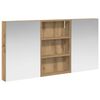 vidaXL Ensemble de Meubles de Salle de Bain 3 pc Ch&ecirc;ne artisanal