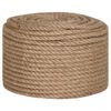 vidaXL Corde 100 % jute 14 mm 250 m