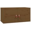 vidaXL Armoire murale Marron miel 60x30x30 cm Bois de pin massif