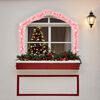 vidaXL Guirlande de Noël avec lumières LED 10 m Rose