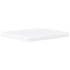 vidaXL Lit avec matelas Dover cappuccino 180x200 cm similicuir