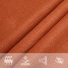 vidaXL Voile d'ombrage 160 g/m&sup2; Orange 4x4x4 m PEHD