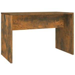 vidaXL Tabouret de toilette Ch&ecirc;ne fum&eacute; 70x35x45 cm Bois d'ing&eacute;nierie