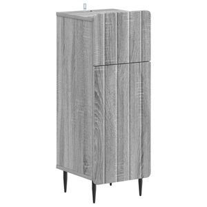 vidaXL Meuble de Rangement de Salle de Bain ZWOLLE Sonoma gris