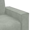 vidaXL Fauteuil Gris clair 60 cm Velours