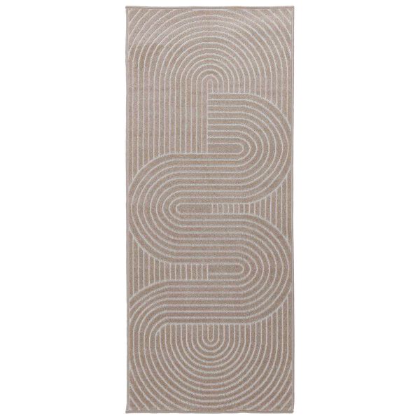 vidaXL Tapis de surface Rectangulaire Beige 150 x 80 cm