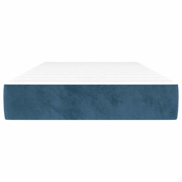 vidaXL Matelas de lit &agrave; ressorts ensach&eacute;s fermet&eacute; moyenne 100x210x20 cm velours