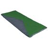 vidaXL Sacs de couchage type enveloppe 2 pcs Vert 1 100 g 10&deg;C