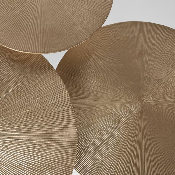 LABEL51 Ensemble de 3 tables basses Nobby Dor&eacute; antique