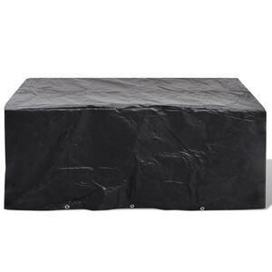 vidaXL Housse de salon de jardin 8 &oelig;illets 240 x 140 x 90 cm