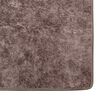 vidaXL Coureur de Tapis MARSA Gris 150 x 100 cm Polyester et PVC