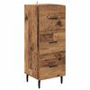 vidaXL Buffet Bois ancien 34 x 34,5 x 90 cm Bois d'ing&eacute;nierie