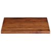 vidaXL Dessus de table 70x70x3,8 cm carr&eacute; bois massif de r&eacute;cup&eacute;ration