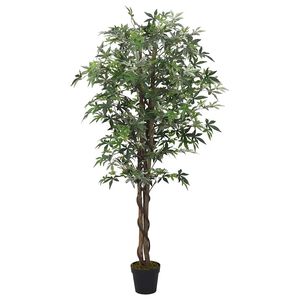 vidaXL &Eacute;rable artificiel 224 feuilles 80 cm vert