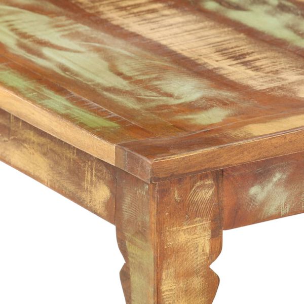 vidaXL Table basse 110x50x40 cm Bois de r&eacute;cup&eacute;ration solide