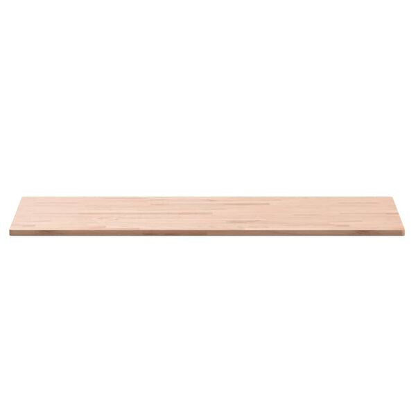 vidaXL Comptoir de salle de bain 100x50x1,5 cm bois massif de hêtre