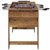 vidaXL Table de Foosball Bois ancien 125 x 60,5 x 80 cm