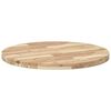 vidaXL Dessus de table rond &Oslash;80x4 cm bois massif d'acacia