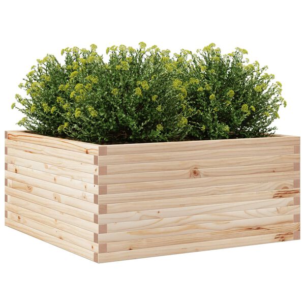 vidaXL Jardini&egrave;re 100x100x46 cm bois de pin massif