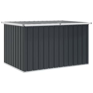 vidaXL Bo&icirc;te de rangement de jardin Anthracite 149x99x93 cm