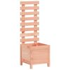 vidaXL Jardini&egrave;re avec support 39x39,5x114 cm bois massif douglas