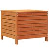 vidaXL Repose-pied jardin cire marron 62x63,5x53,5 cm bois pin massif