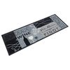 vidaXL Tapis de cuisine lavable imprim&eacute; Wine gris 45x150 cm