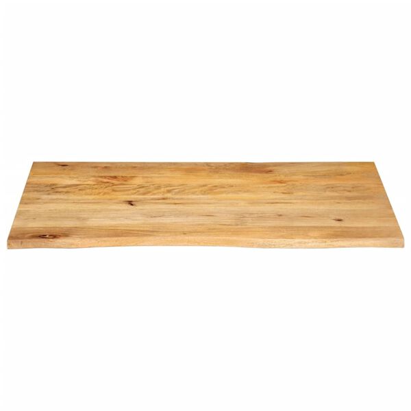 vidaXL Dessus de table &agrave; bord vivant 110x60x3,8cm bois massif manguier