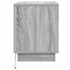 vidaXL Cabinet de chevet 2 pcs Gris 44 x 34,5 x 45 cm