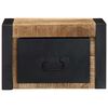 vidaXL Table de chevet 40x35x25 cm bois massif de manguier brut