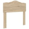 vidaXL Cadre de lit Ch&ecirc;ne Sonoma 75 x 190 cm Bois de pin massif