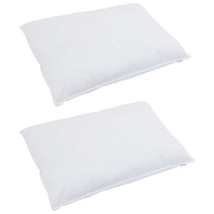 vidaXL Ensemble de Duvet avec oreiller 3 pcs Blanc Plume de canard