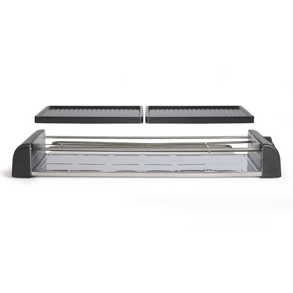 Livoo Ensemble de raclette 12 personnes 1800 W Noir