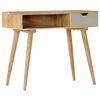 vidaXL Table console 89x44x76 cm Bois de manguier massif