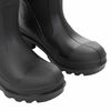 vidaXL Bottes de pluie noir taille 38 PVC