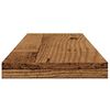 vidaXL &Eacute;tag&egrave;res murales 4 pcs vieux bois 60x20x1,5cm bois d'ing&eacute;nierie