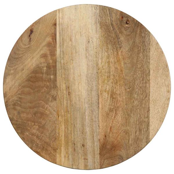 vidaXL Table d'appoint &Oslash;40x40 cm bois de manguier massif