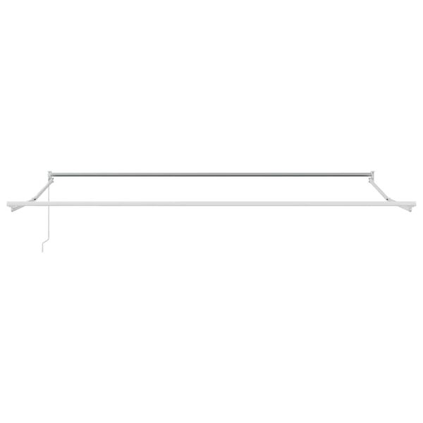 vidaXL Auvent Blanc 4,5 &times; 3 m M&eacute;tal