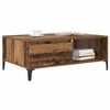 vidaXL Table basse Bois ancien 90 x 60 x 35 cm Bois d'ing&eacute;nierie