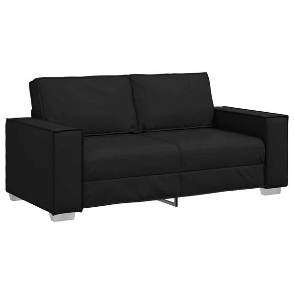 vidaXL Canap&eacute; Noir 180 x 78 x 84 cm tissu