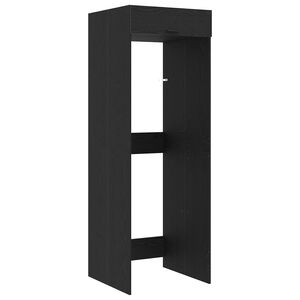 vidaXL Armoire pour machine &agrave; laver Ch&ecirc;ne noir 67,5 x 68 x 200 cm