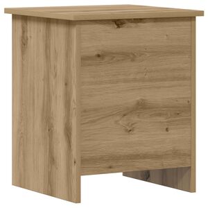 vidaXL Coffre de rangement Ch&ecirc;ne artisanal 40 x 40 x 50 cm
