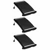 vidaXL Panneaux de chauffage solaire de piscine courb&eacute;s 3pcs 72,5x46cm