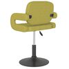 vidaXL Tabouret de bar Vert Tissu