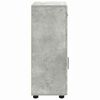 vidaXL Ensemble d'armoire de salle de bain TULUM Gris b&eacute;ton