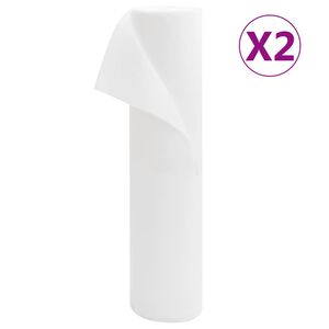 vidaXL Toison v&eacute;g&eacute;tale 2 rouleaux 70 g/m&sup2; 50x1,6 m