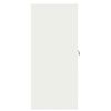 vidaXL Armoire de rangement Blanc 80 x 40 x 90 cm Acier