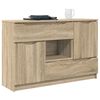 vidaXL Buffet Ch&ecirc;ne Sonoma 100 x 30 x 65,6 Bois d'ing&eacute;nierie