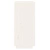 vidaXL Buffet blanc 38x35x80 cm bois massif de pin