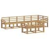vidaXL Ensemble de canap&eacute;s d'ext&eacute;rieur 8 pc Blanc Bois d'Acacia Massif